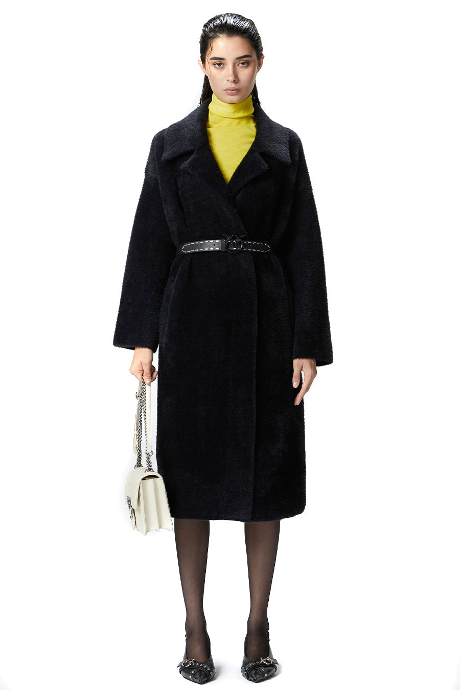 PINKO-OUTLET-SALE-Coats SCHWARZ-ARCHIVIST