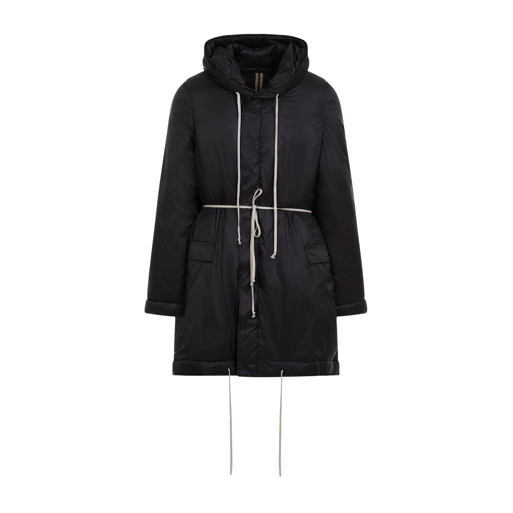 RICK OWENS DRKSHDW-OUTLET-SALE-Coats SCHWARZ-ARCHIVIST