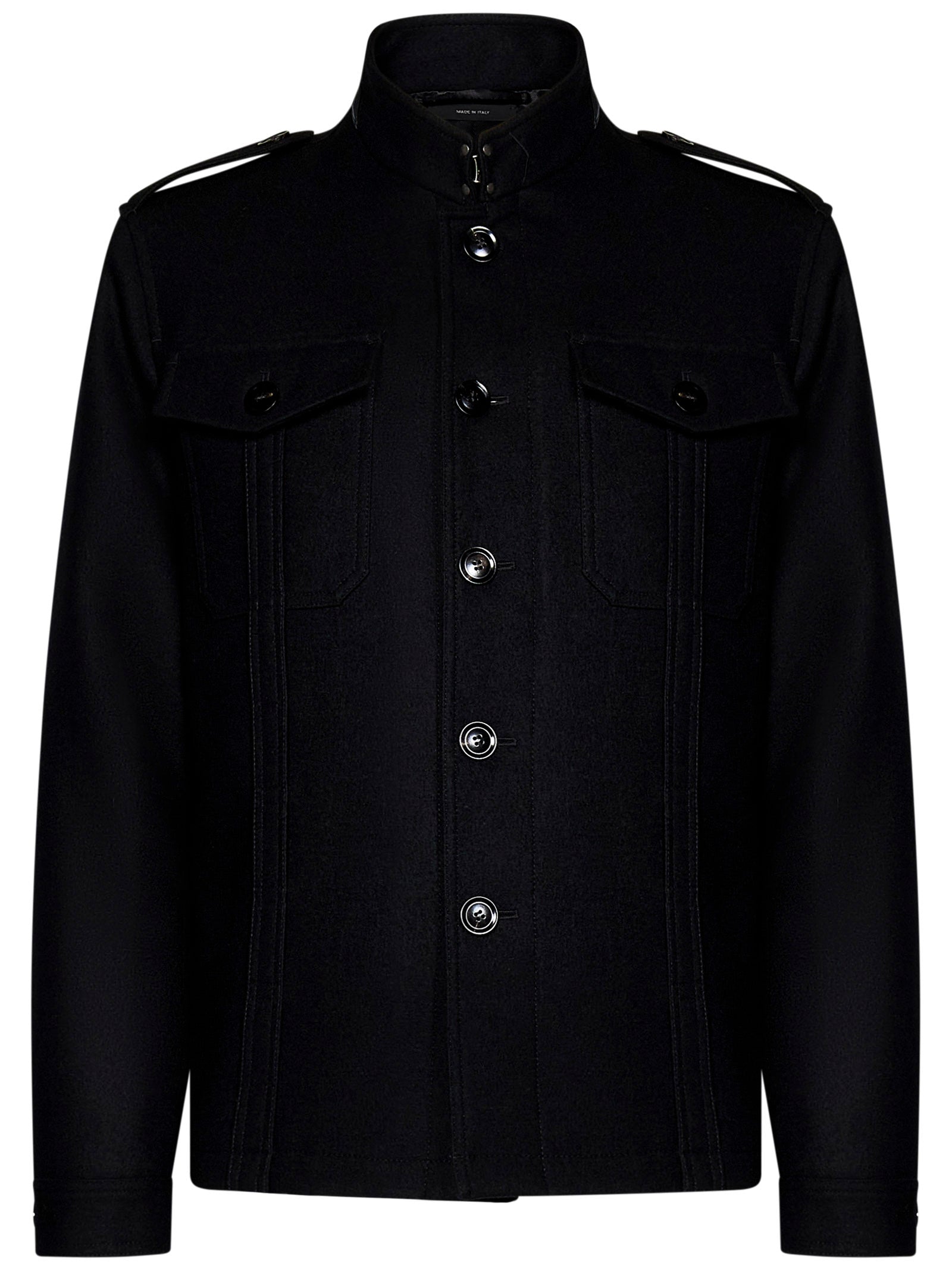 TOM FORD-OUTLET-SALE-Coats SCHWARZ-ARCHIVIST