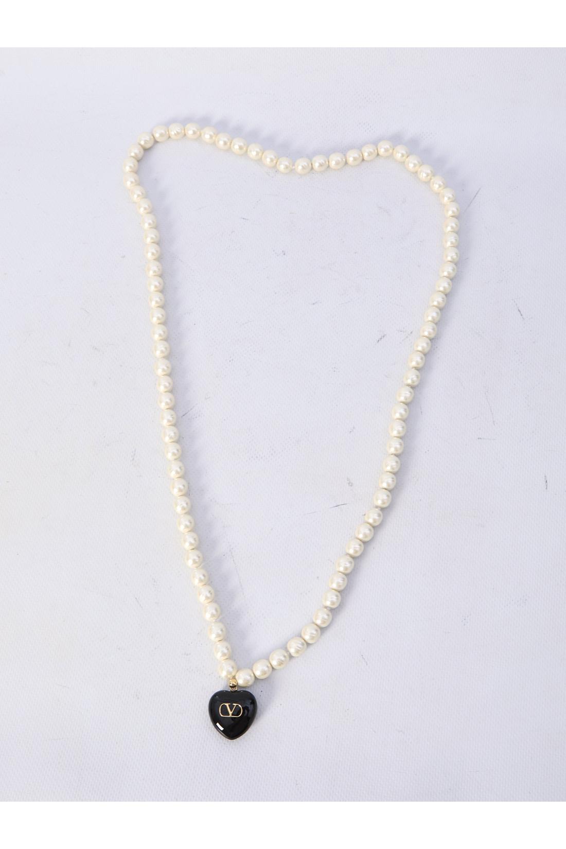 Valentino Garavani-OUTLET-SALE-Coeur Royal necklace-ARCHIVIST