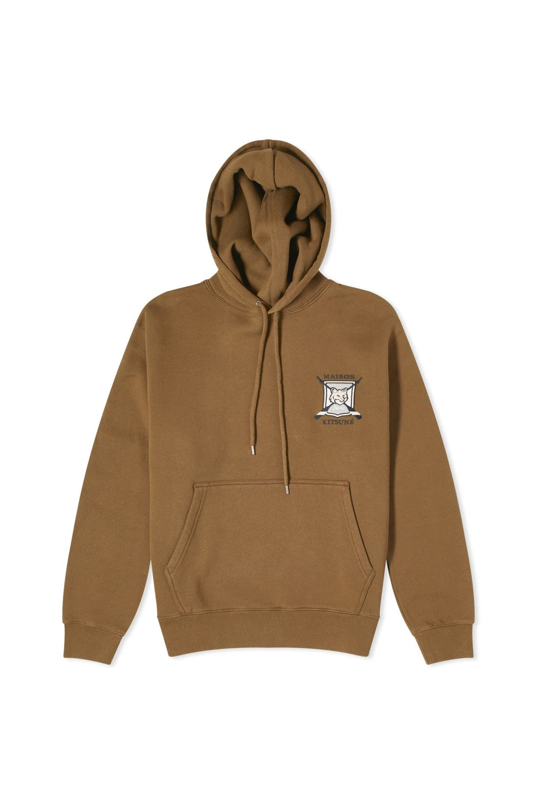 Maison KitsunÃ©-OUTLET-SALE-College Fox Logo Hoodie-ARCHIVIST