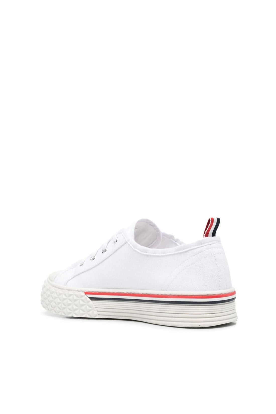 Thom Browne-OUTLET-SALE-Collegiate Low Top Sneakers-ARCHIVIST