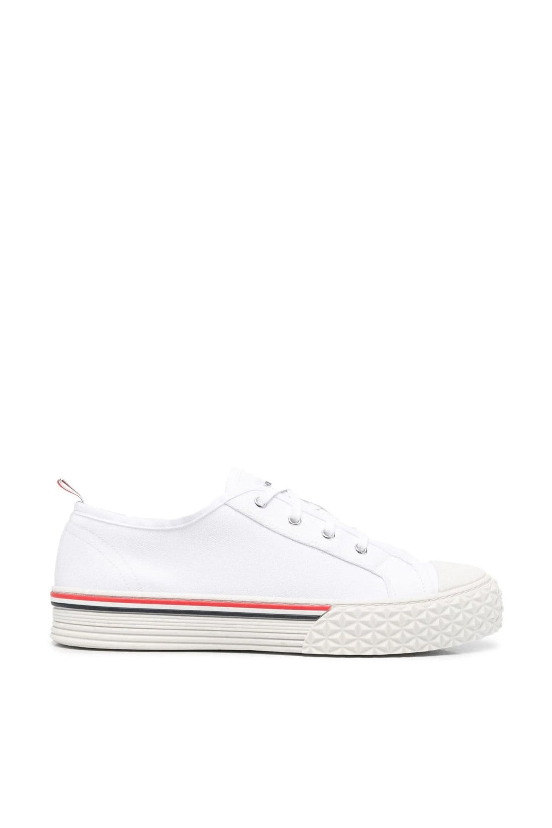 Thom Browne-OUTLET-SALE-Collegiate Low Top Sneakers-ARCHIVIST