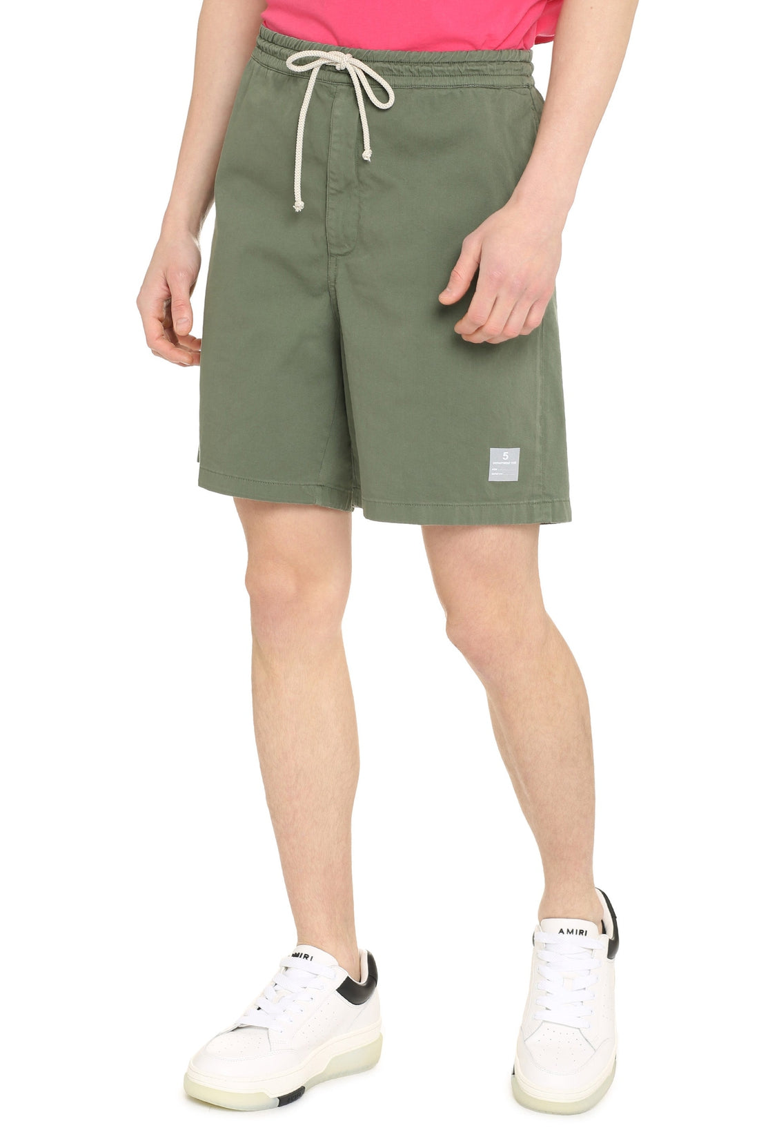 Piralo-OUTLET-SALE-Collins cotton bermuda shorts-ARCHIVIST