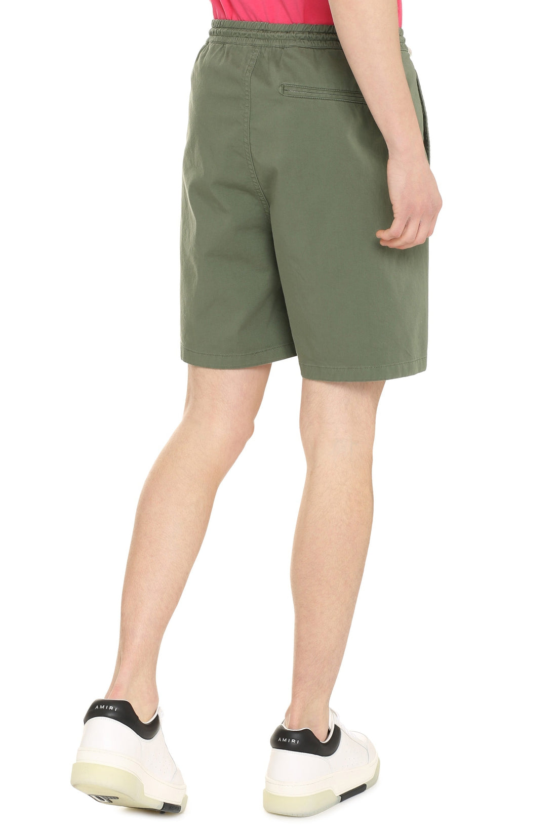 Piralo-OUTLET-SALE-Collins cotton bermuda shorts-ARCHIVIST