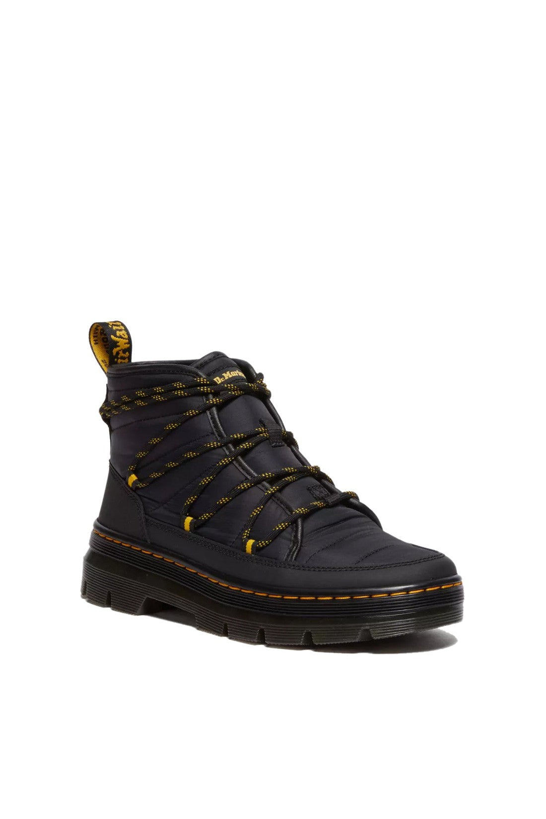 Dr. Martens-OUTLET-SALE-Combs Padded Quilted Boots-ARCHIVIST