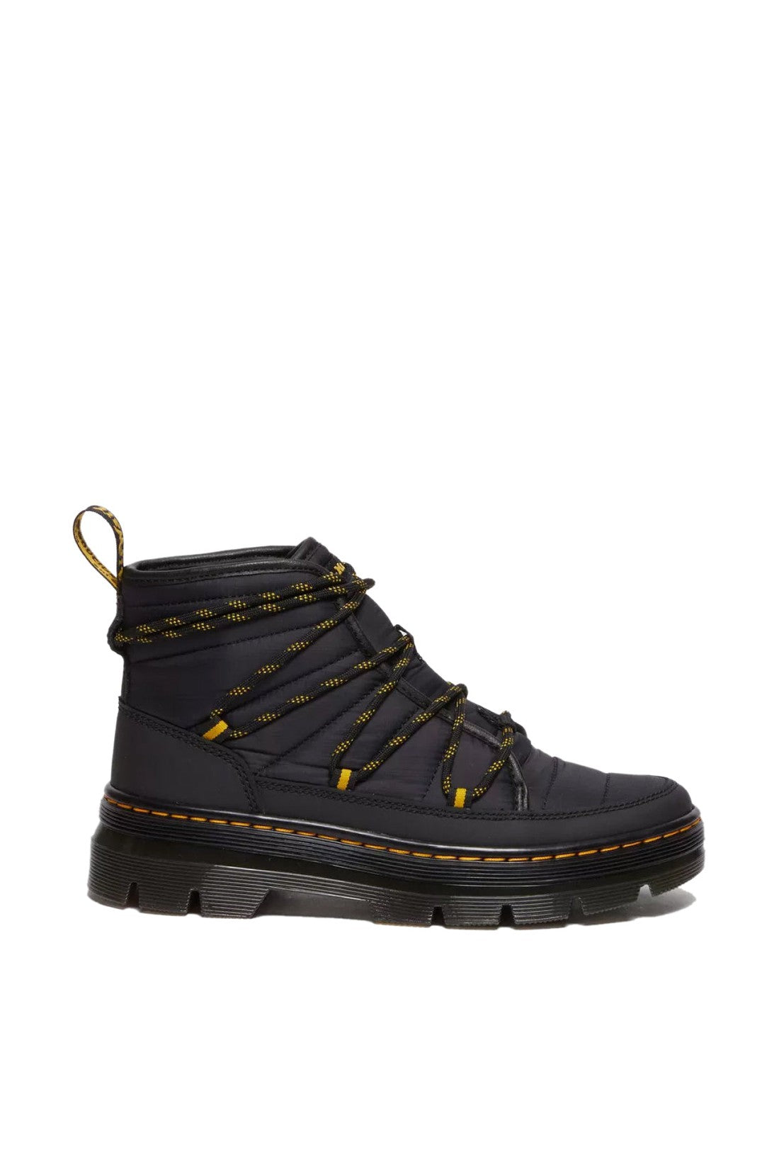 Dr. Martens-OUTLET-SALE-Combs Padded Quilted Boots-ARCHIVIST