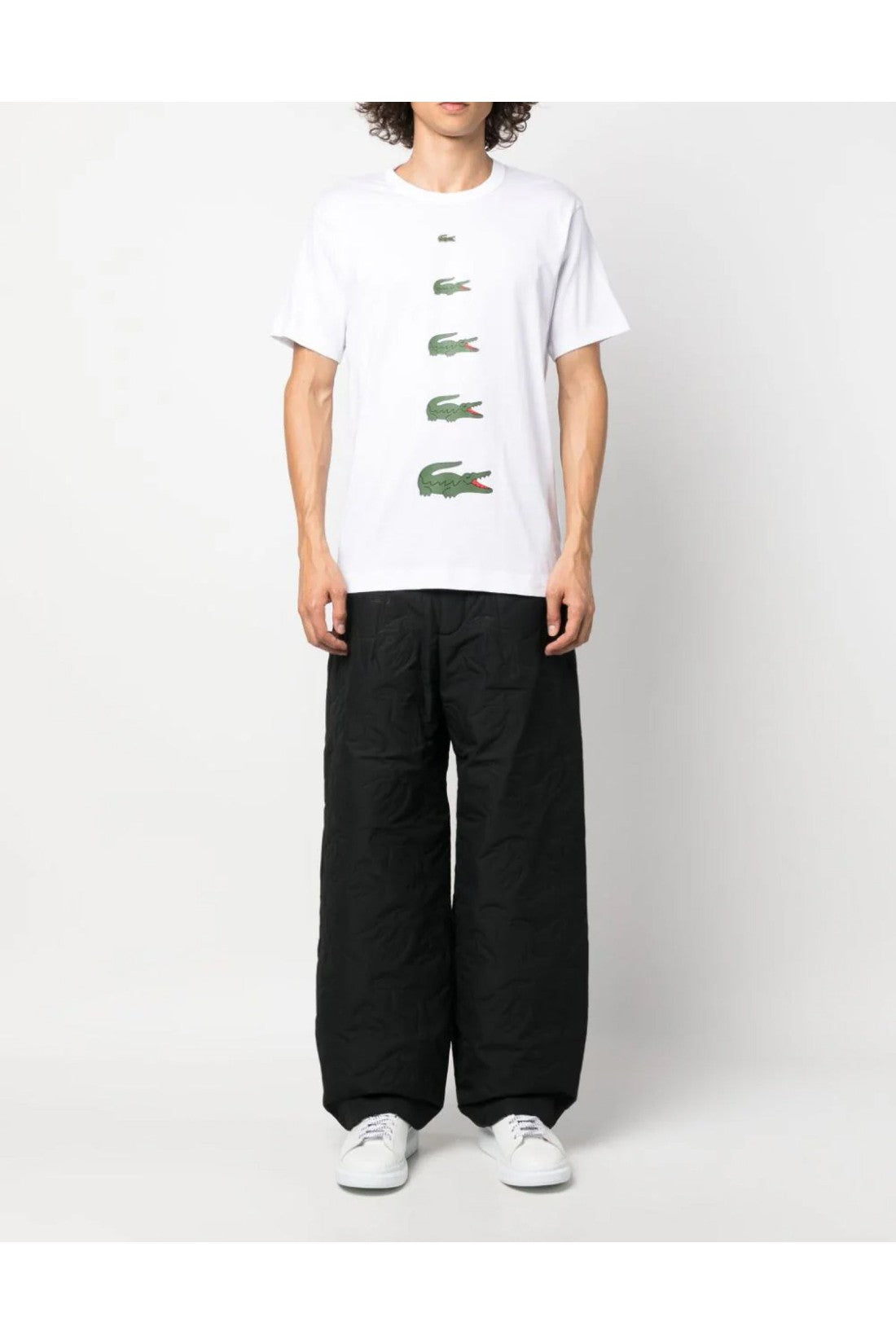 Comme des Garcons-OUTLET-SALE-Comme des GarÃ§ons x Lacoste Logo T-Shirt-ARCHIVIST