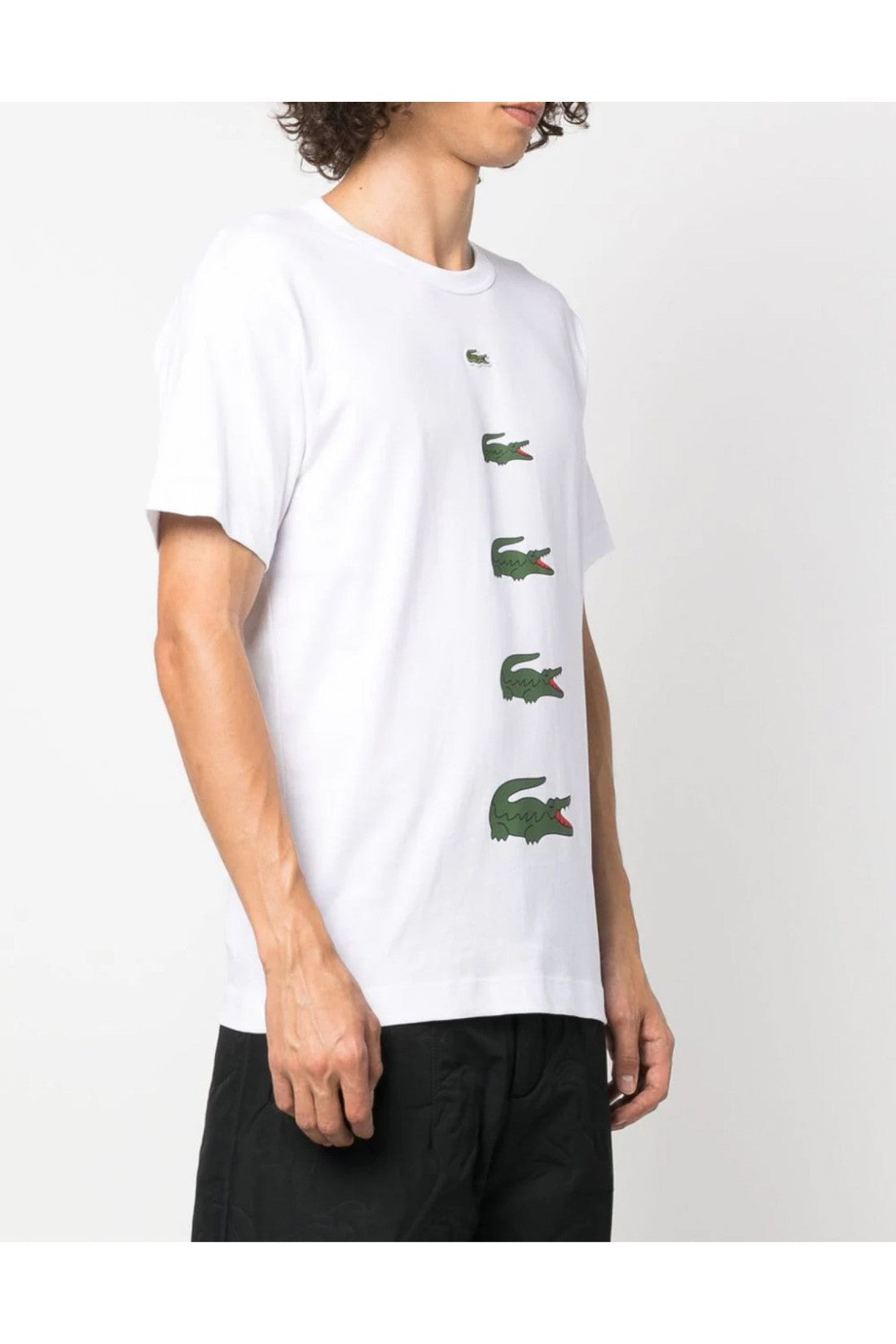 Comme des Garcons-OUTLET-SALE-Comme des GarÃ§ons x Lacoste Logo T-Shirt-ARCHIVIST