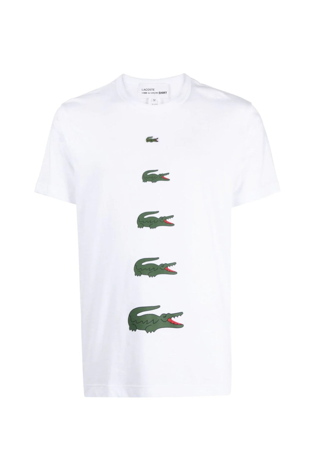 Comme des Garcons-OUTLET-SALE-Comme des GarÃ§ons x Lacoste Logo T-Shirt-ARCHIVIST