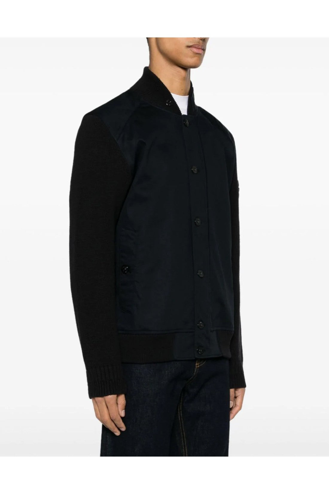 Stone Island-OUTLET-SALE-Compass Logo Bomber Jacket-ARCHIVIST