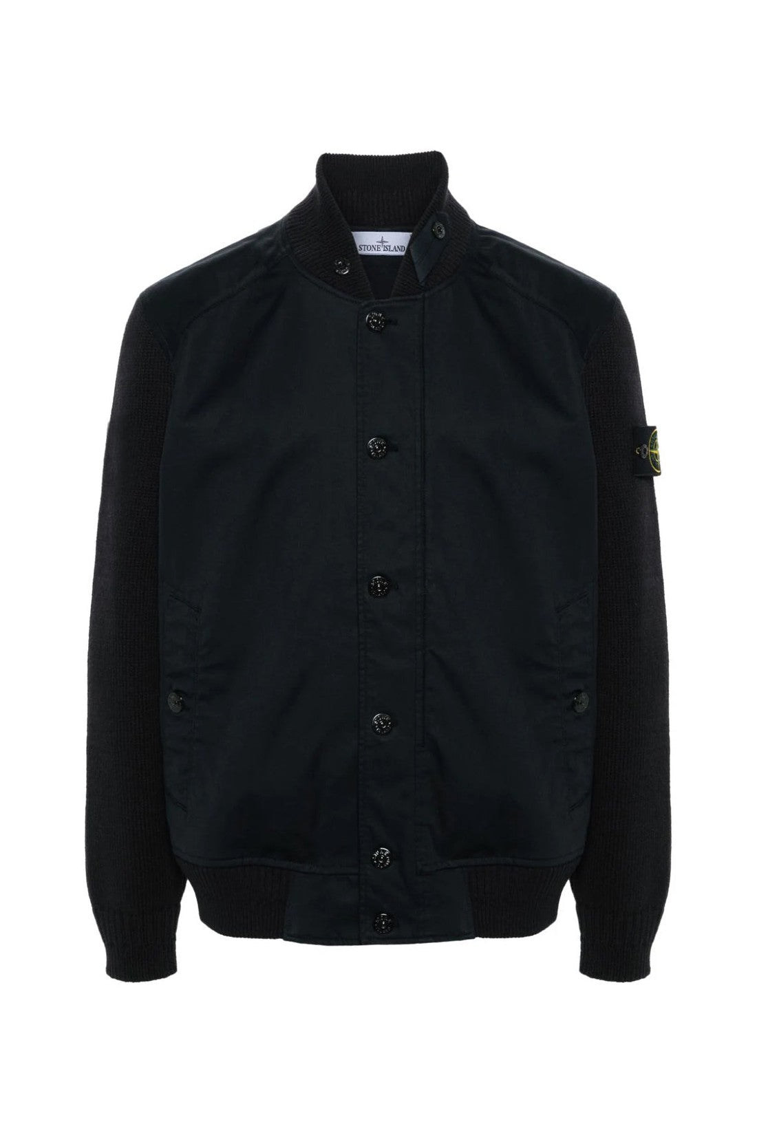 Stone Island-OUTLET-SALE-Compass Logo Bomber Jacket-ARCHIVIST