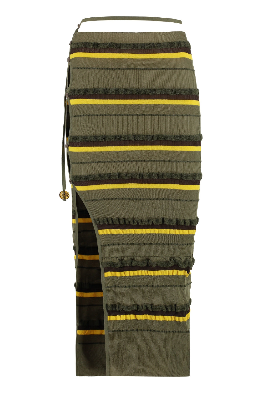 Jacquemus-OUTLET-SALE-Concha striped knit midi dress-ARCHIVIST