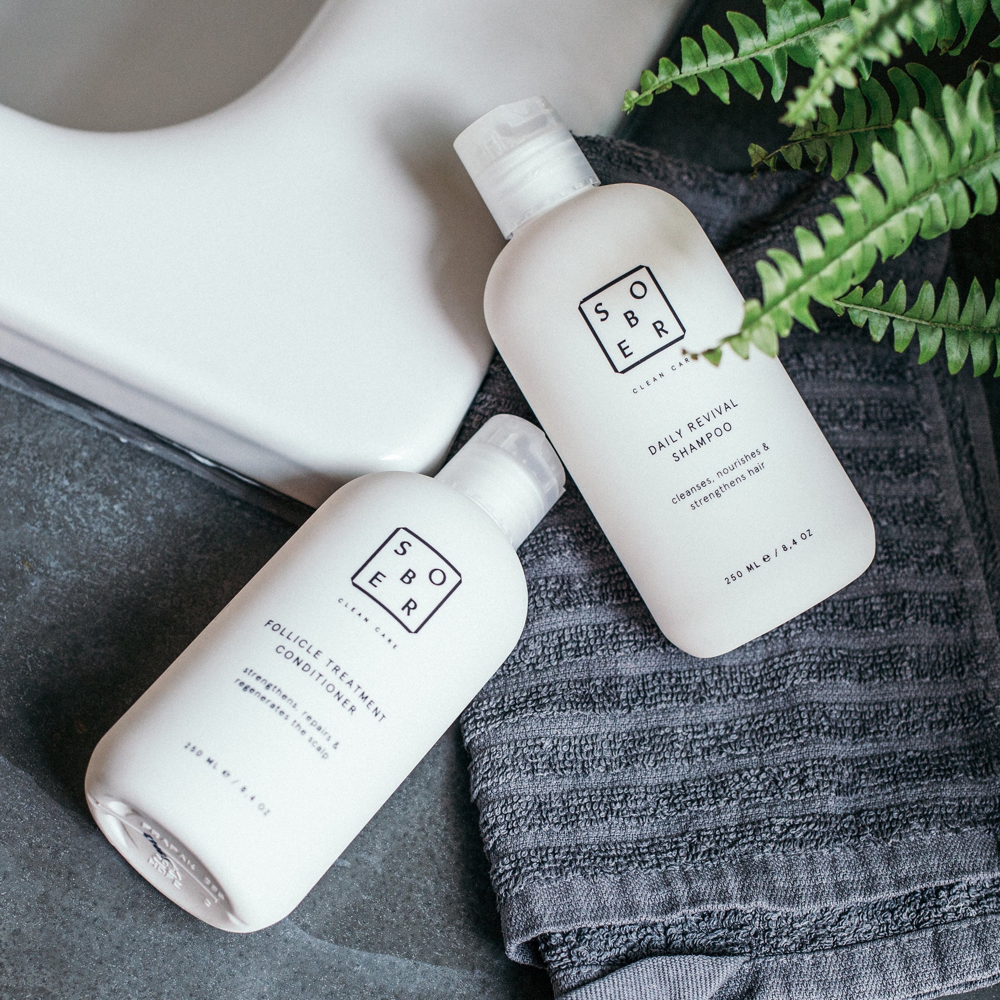 Sober-Anti-Haarausfall Kur: Shampoo & Conditioner-Bundle-Black-Deal-Outlet-by-ARCHIVIST