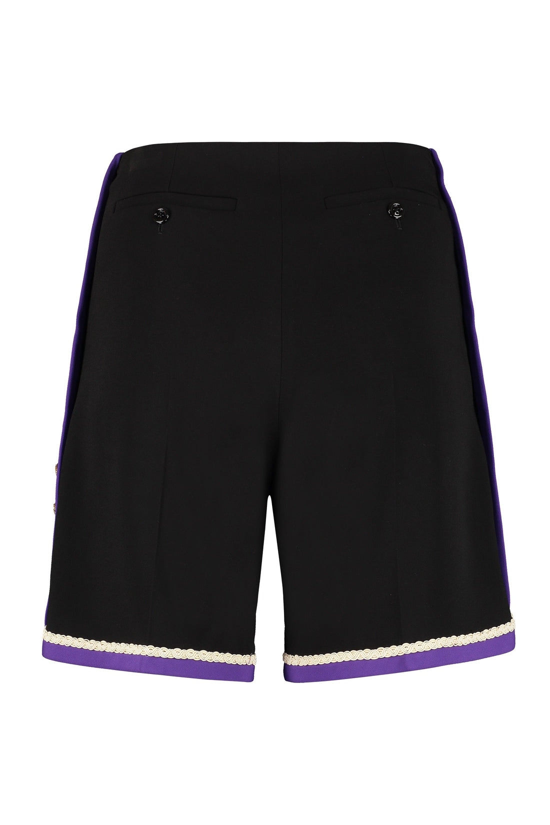 Gucci-OUTLET-SALE-Contrasting side stripe shorts-ARCHIVIST