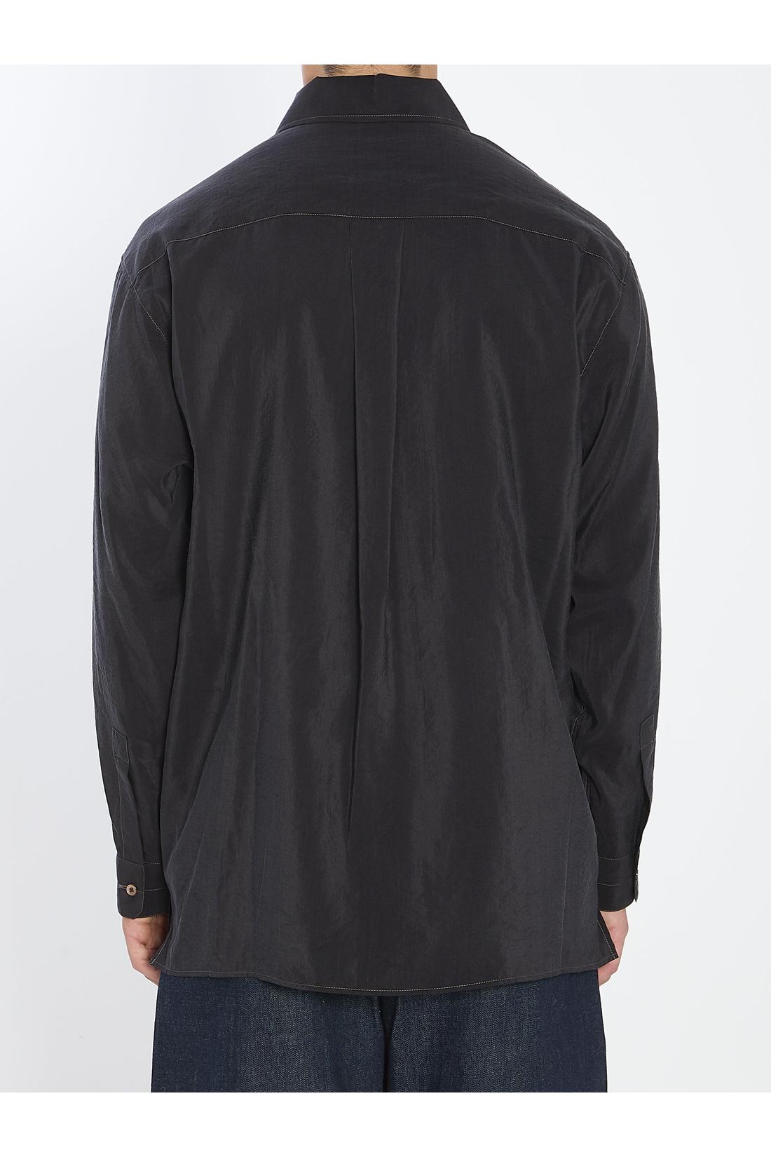 Lemaire-OUTLET-SALE-Convertible collar shirt-ARCHIVIST
