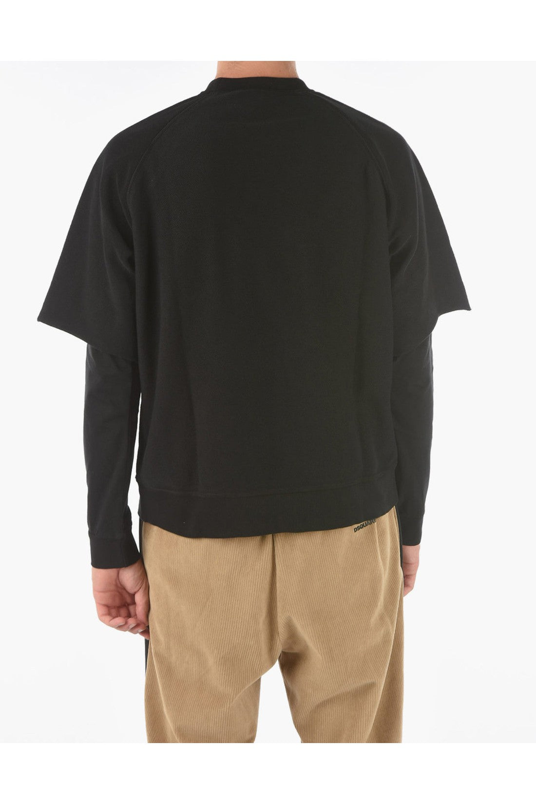 Dsquared2-OUTLET-SALE-Cool Fit Double Layer Logo Sweatshirt-ARCHIVIST