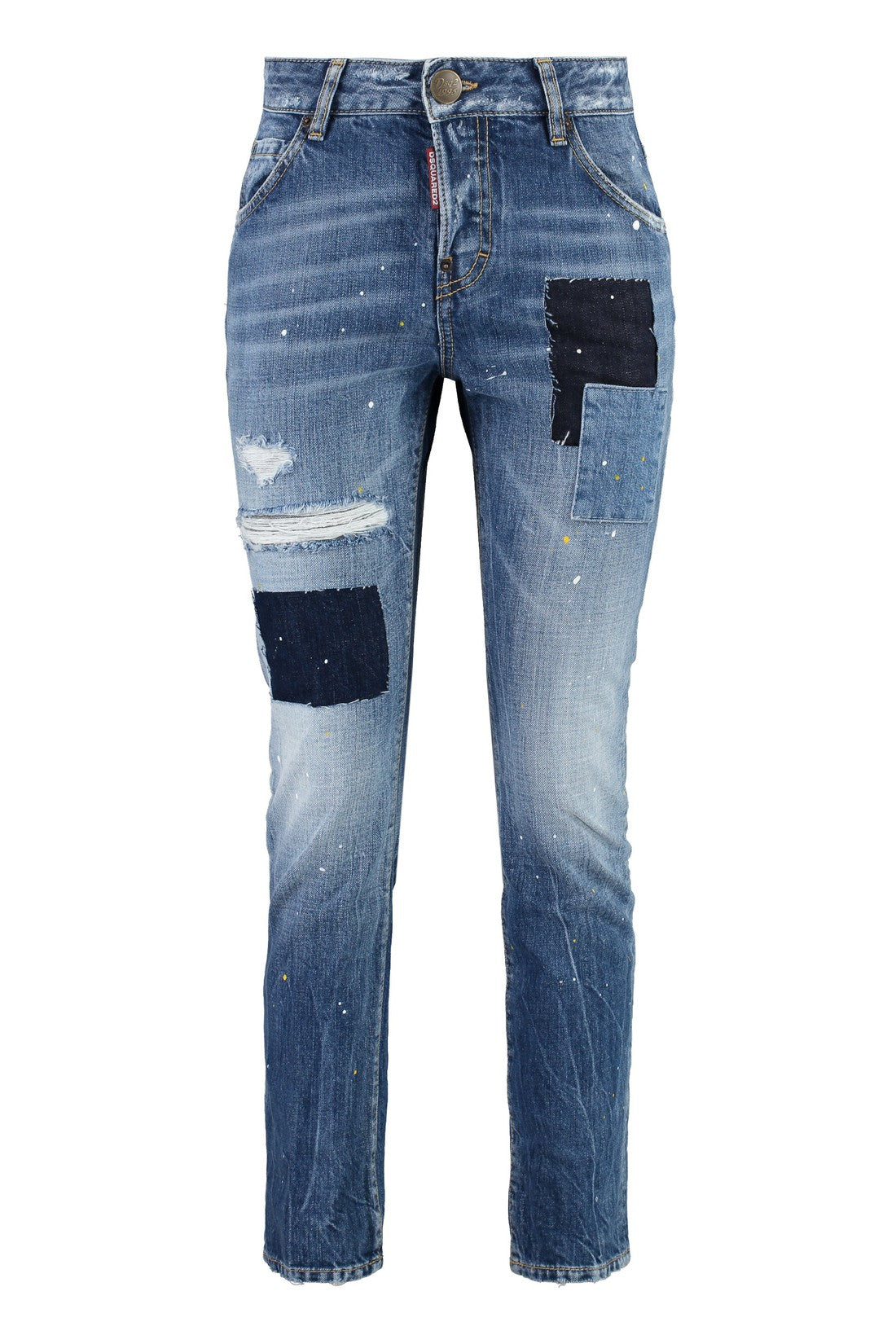 Dsquared2-OUTLET-SALE-Cool Girl cropped jeans-ARCHIVIST