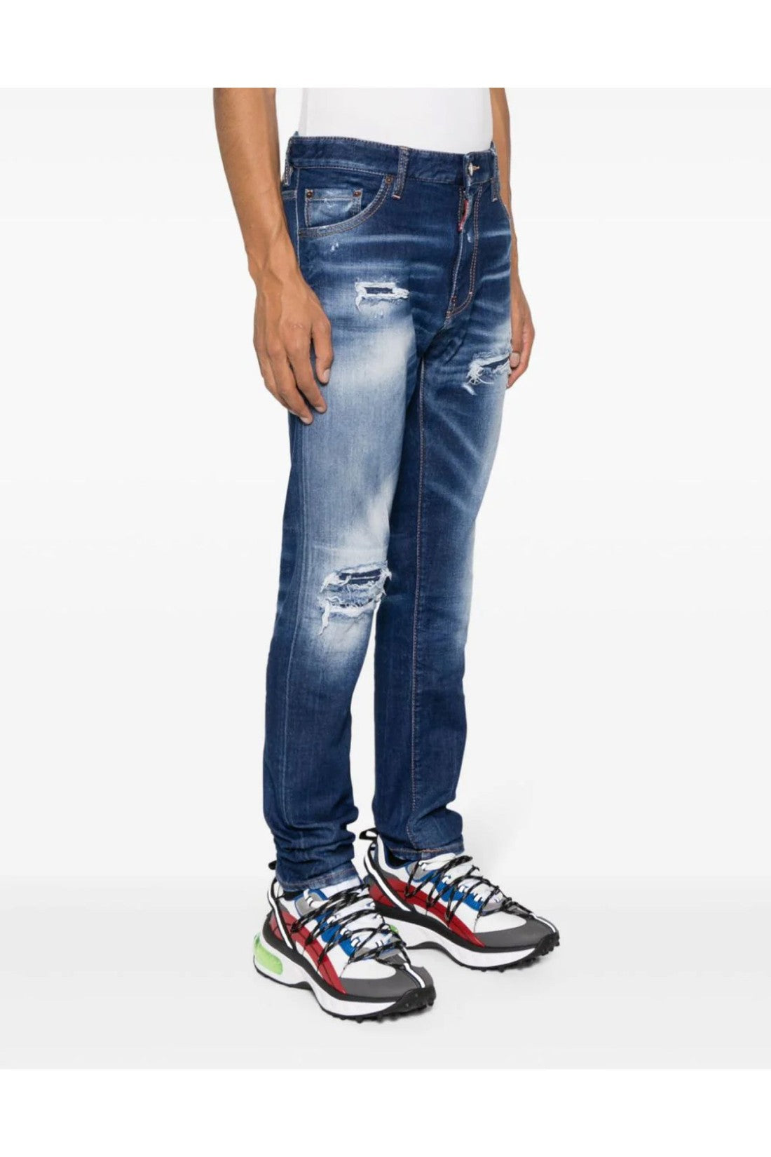 Dsquared2-OUTLET-SALE-Cool Guy Slim Fit Jeans-ARCHIVIST