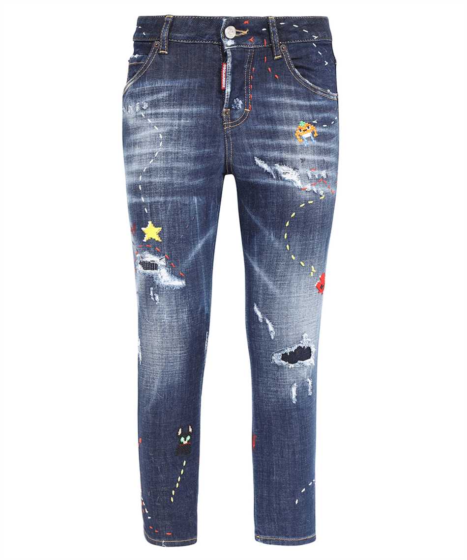 Dsquared2-OUTLET-SALE-Cool girl cropped jeans-ARCHIVIST