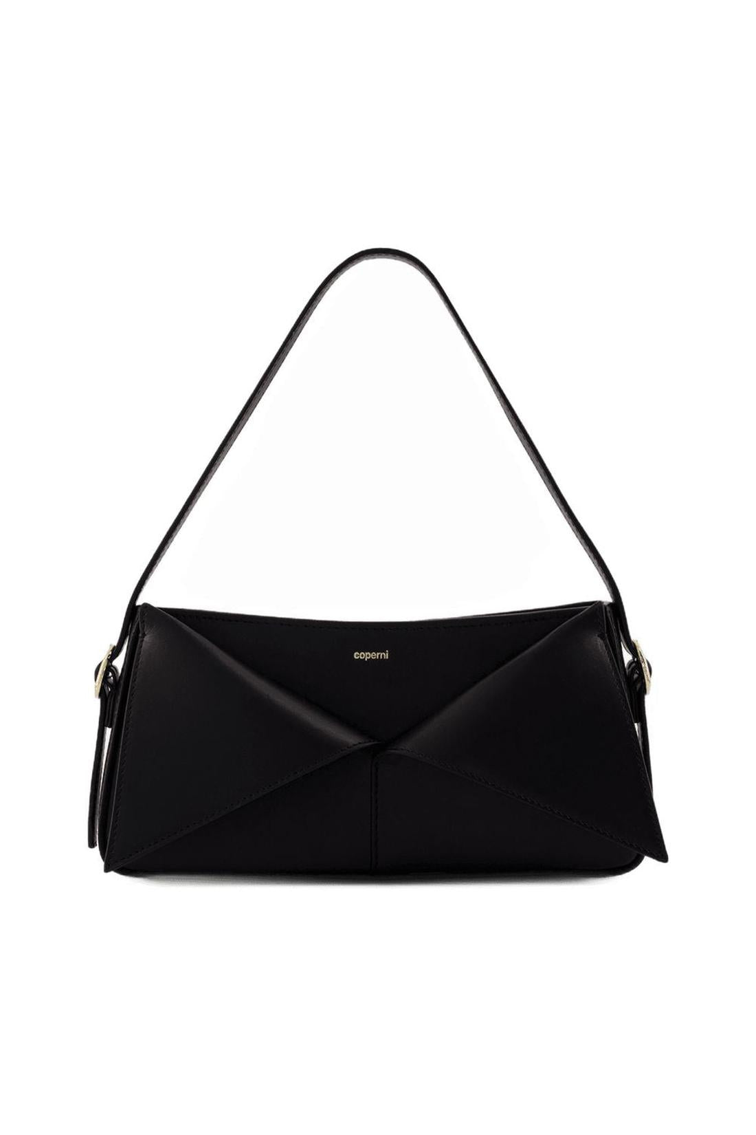 Handtasche Belt Baguette Bag - Coperni - Leder - Schwarz-Taschen-Coperni-One size-black-ARCHIVIST