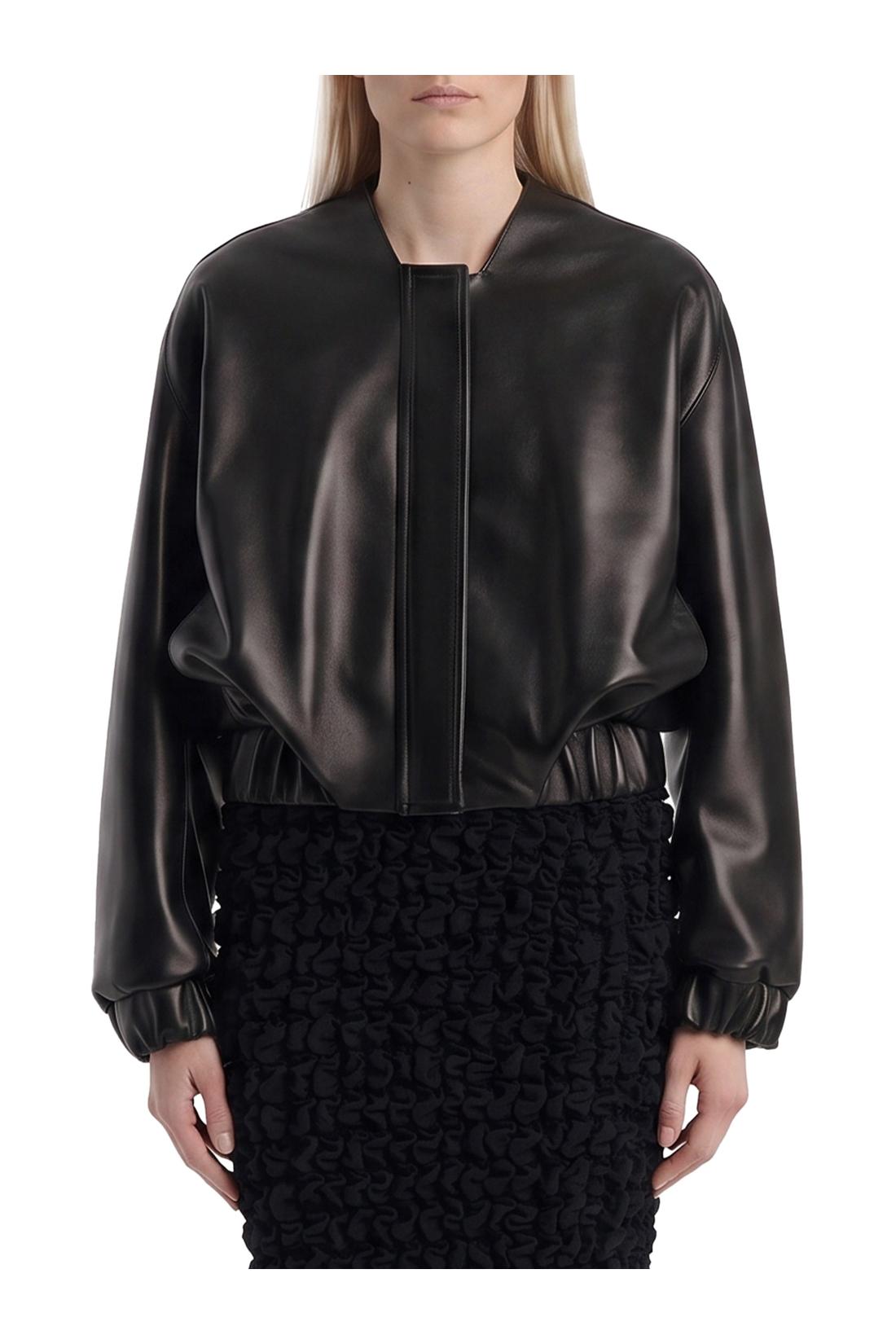 Khaite-OUTLET-SALE-Cordan bomber jacket-ARCHIVIST