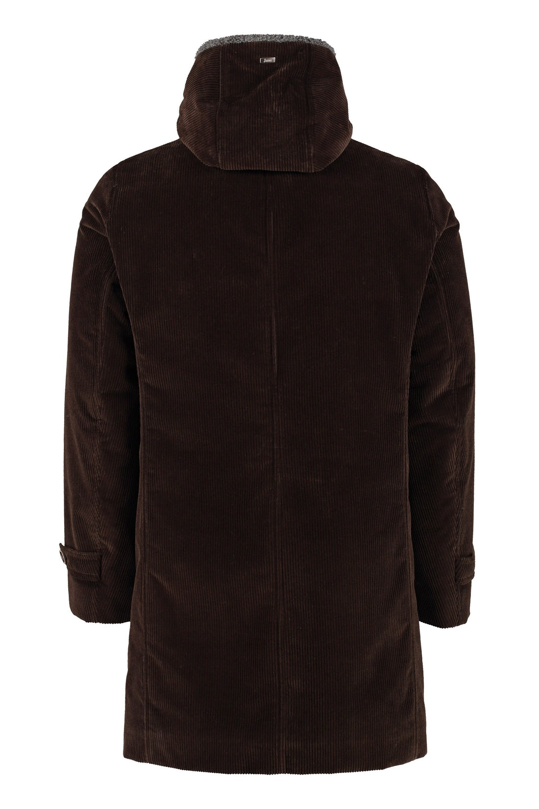 Herno-OUTLET-SALE-Corduroy coat-ARCHIVIST