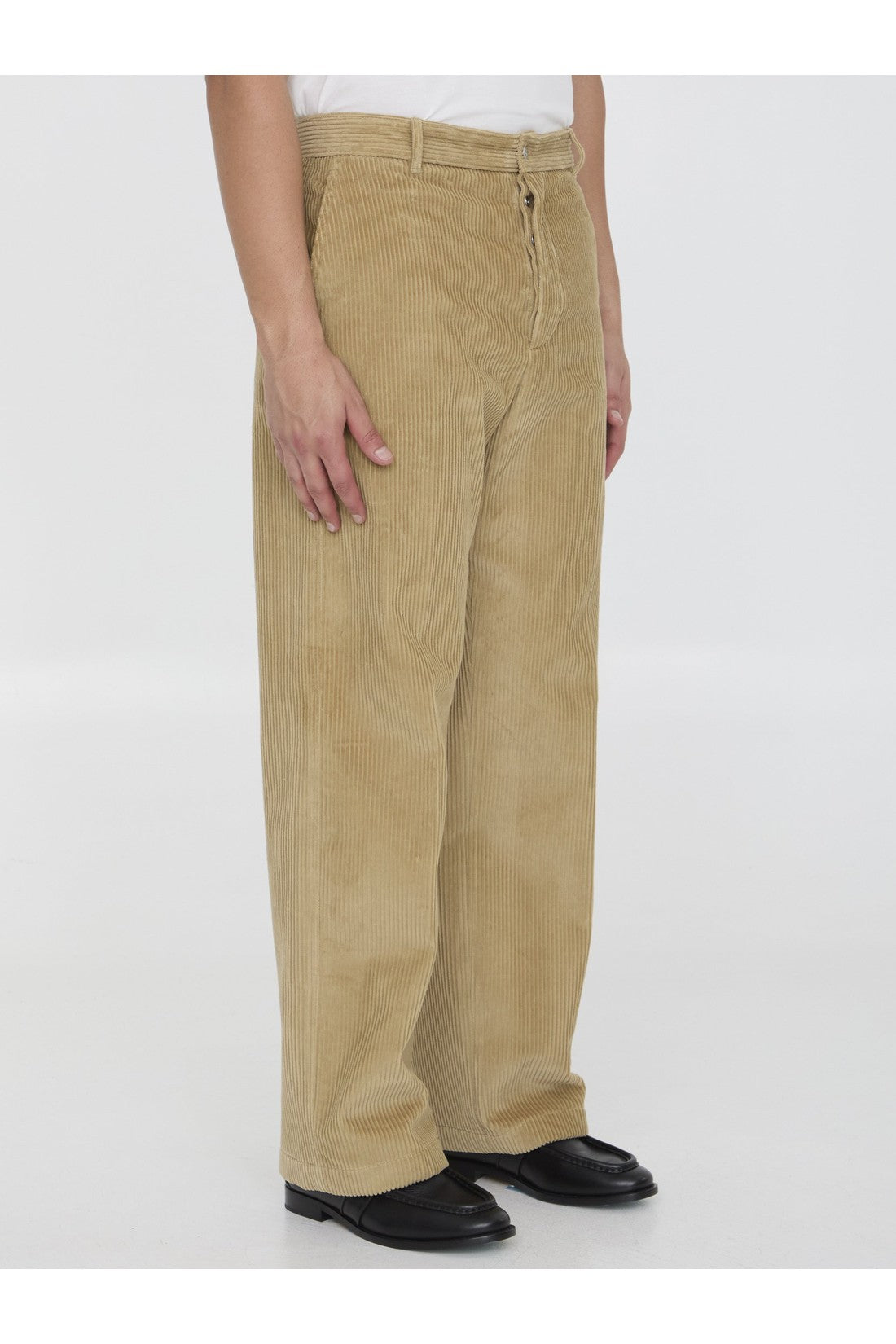 BOTTEGA VENETA-OUTLET-SALE-Corduroy trousers-ARCHIVIST