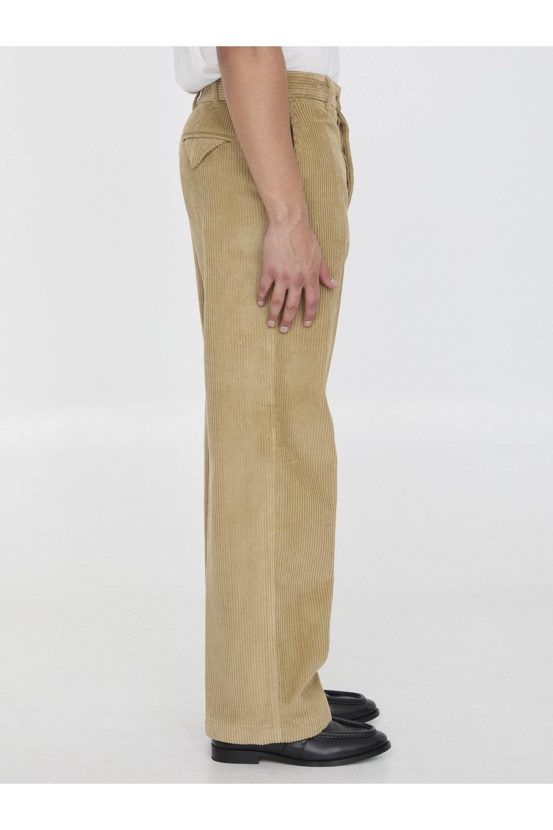 BOTTEGA VENETA-OUTLET-SALE-Corduroy trousers-ARCHIVIST