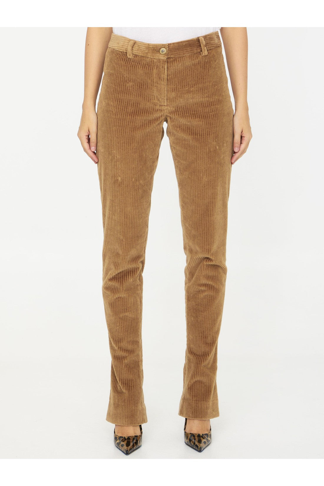 Dolce&Gabbana-OUTLET-SALE-Corduroy trousers-ARCHIVIST