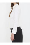 Balenciaga-OUTLET-SALE-Corsedet shirt in stretch poplin-ARCHIVIST