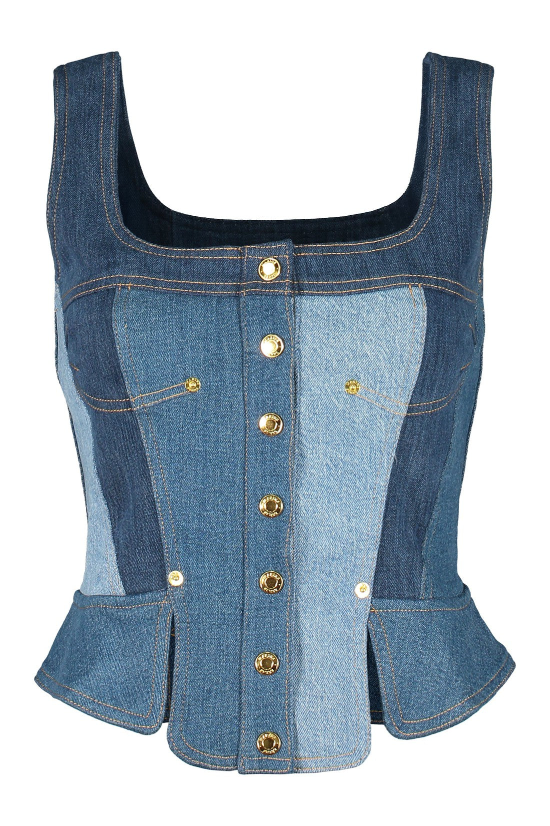 Marine Serre-OUTLET-SALE-Corset top-ARCHIVIST