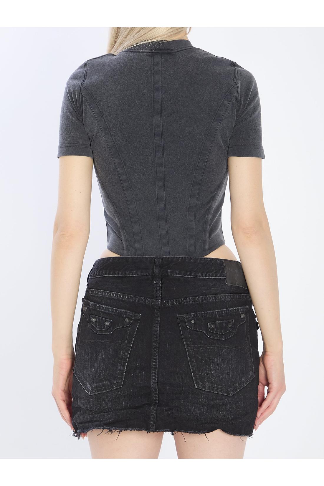 Balenciaga-OUTLET-SALE-Corseted T-Shirt-ARCHIVIST