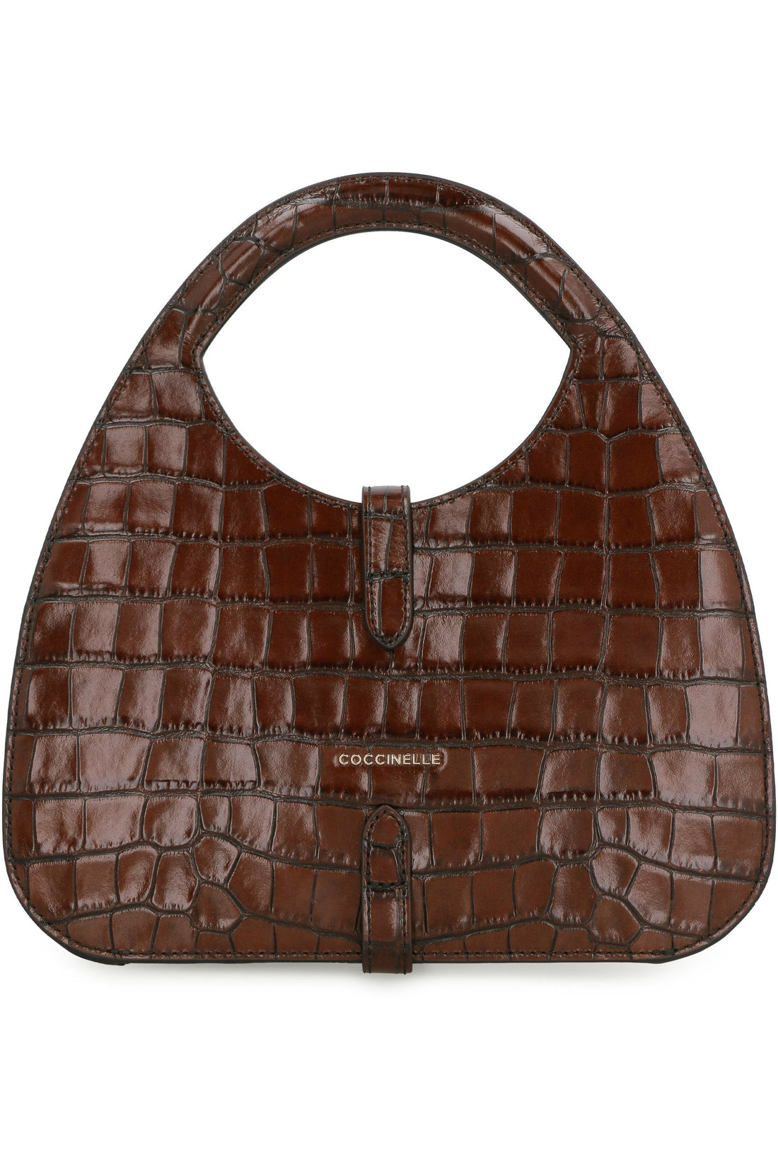 Coccinelle-OUTLET-SALE-Cosima Croco Shiny handbag-ARCHIVIST