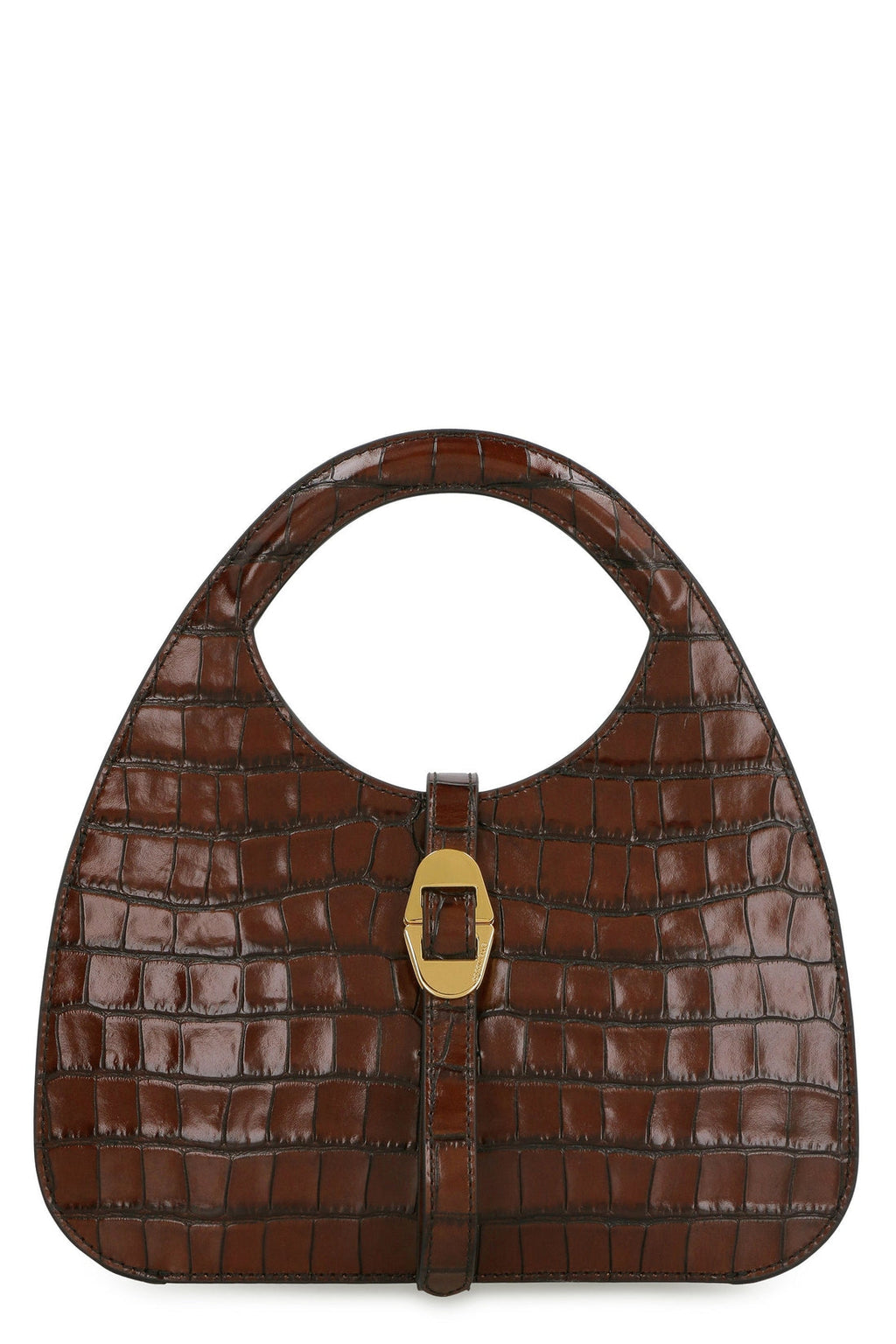 Coccinelle-OUTLET-SALE-Cosima Croco Shiny handbag-ARCHIVIST