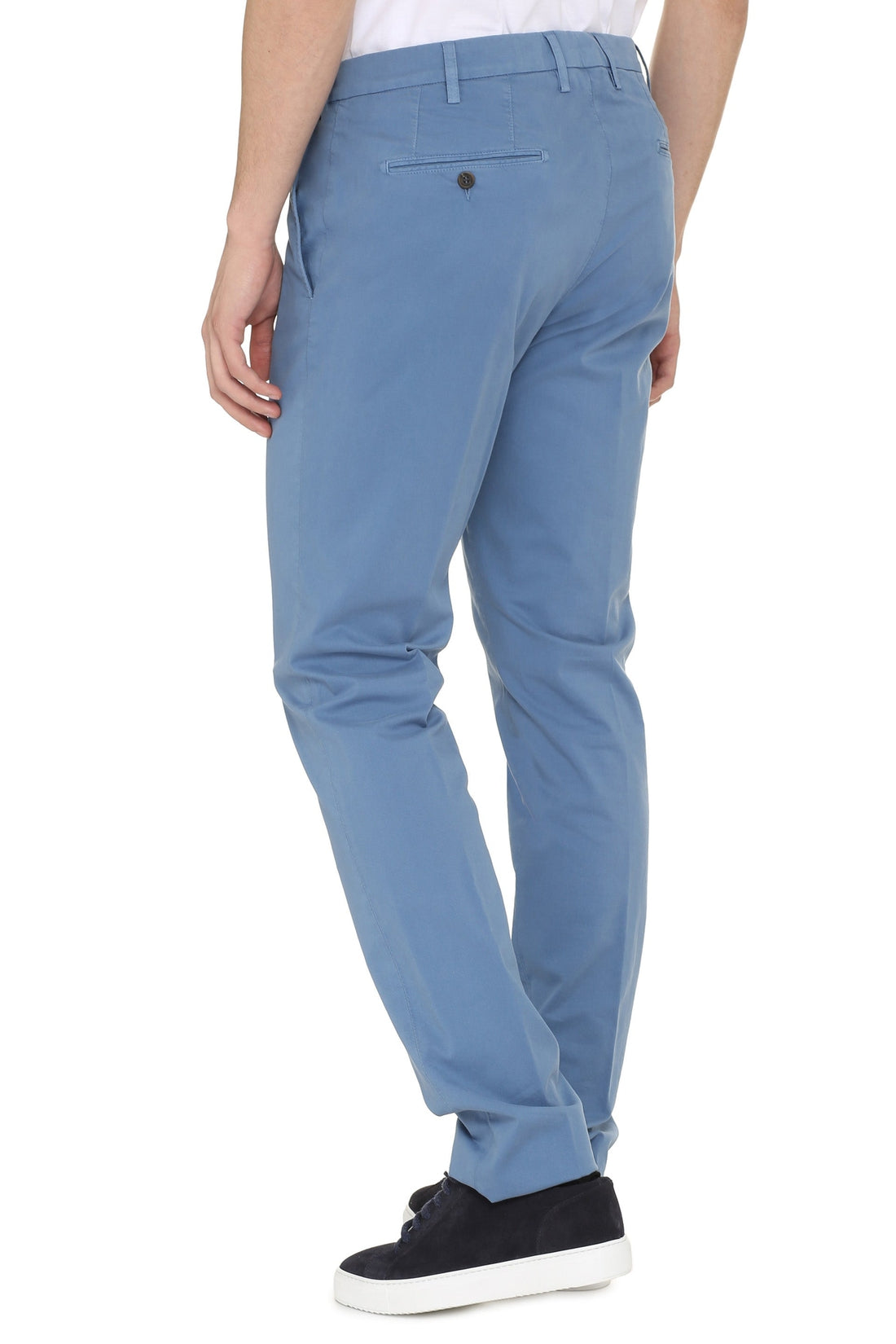 Canali-OUTLET-SALE-Cotton Chino trousers-ARCHIVIST