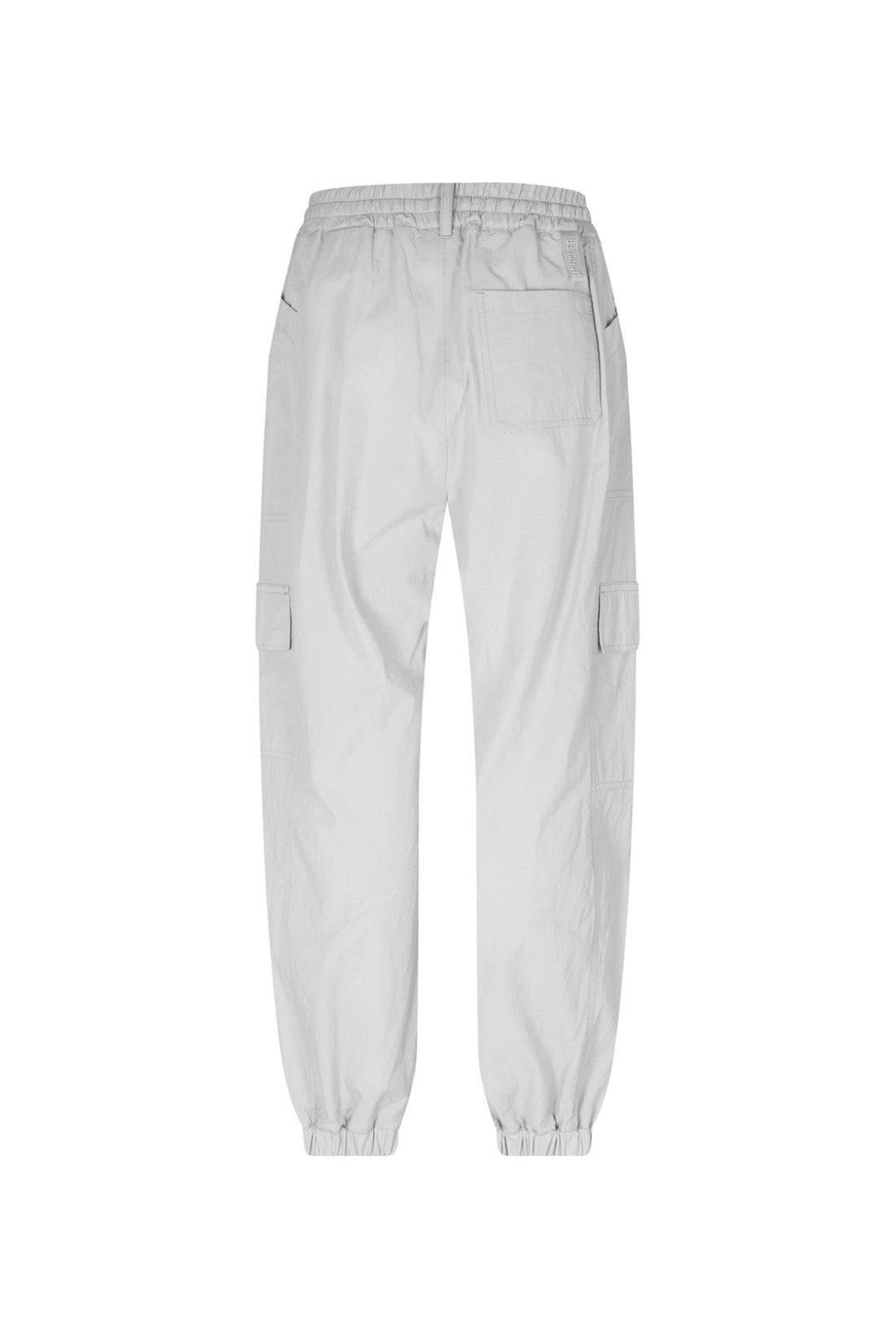 Moncler-OUTLET-SALE-Cotton Logo Cargo Trousers-ARCHIVIST