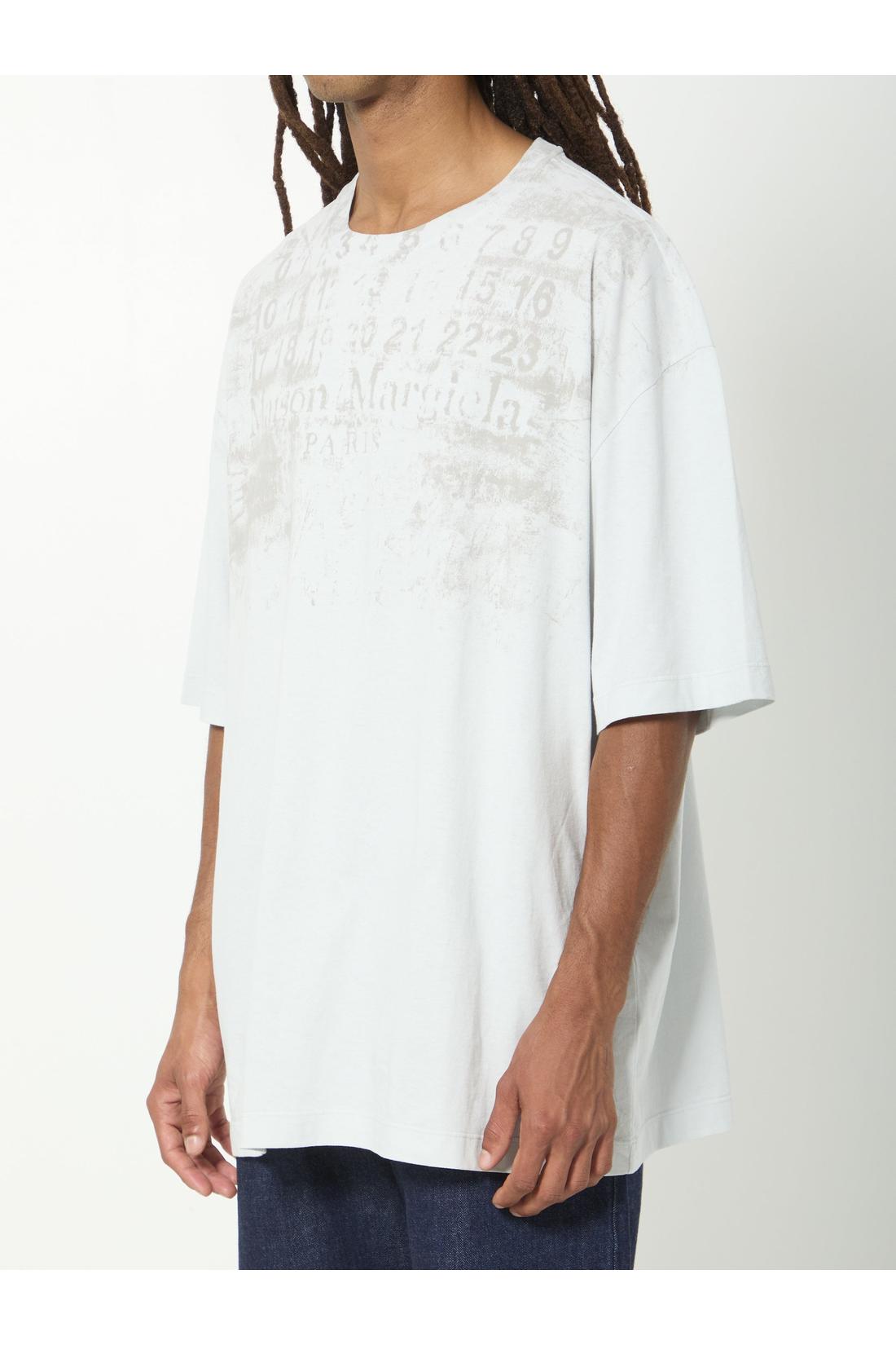 Maison Margiela-OUTLET-SALE-Cotton Numeric T-shirt-ARCHIVIST