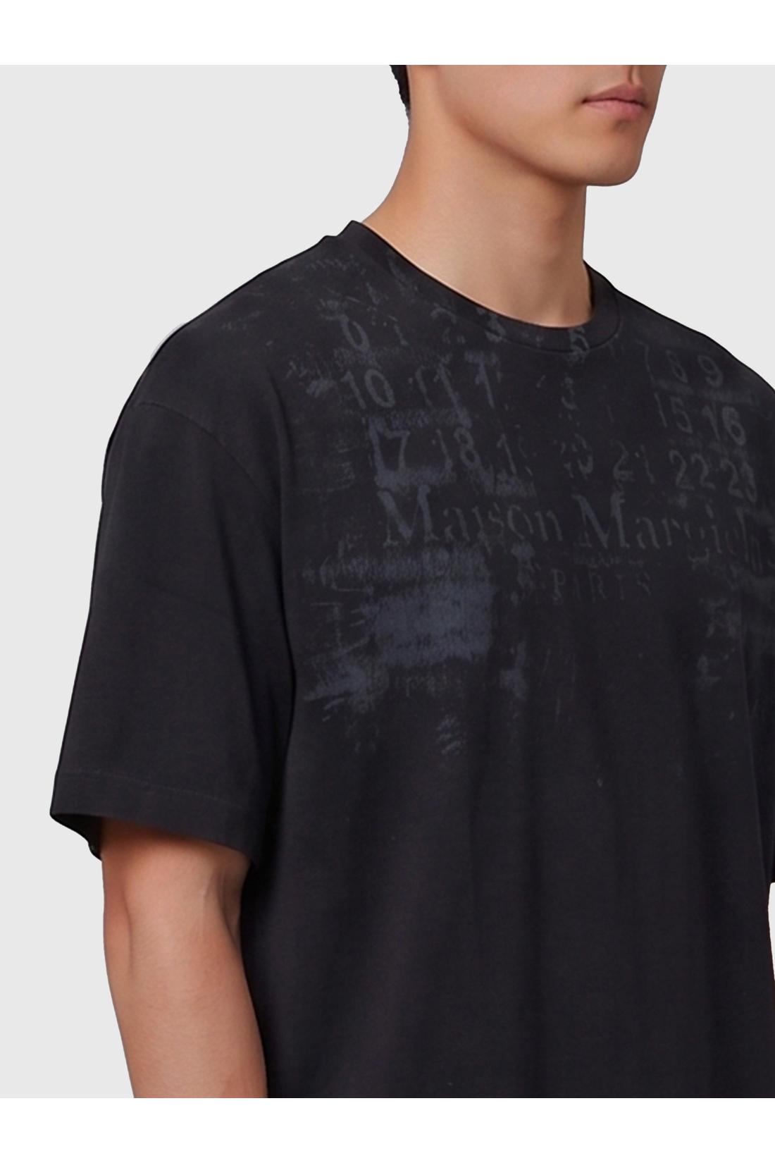 Maison Margiela-OUTLET-SALE-Cotton Numeric T-shirt-ARCHIVIST