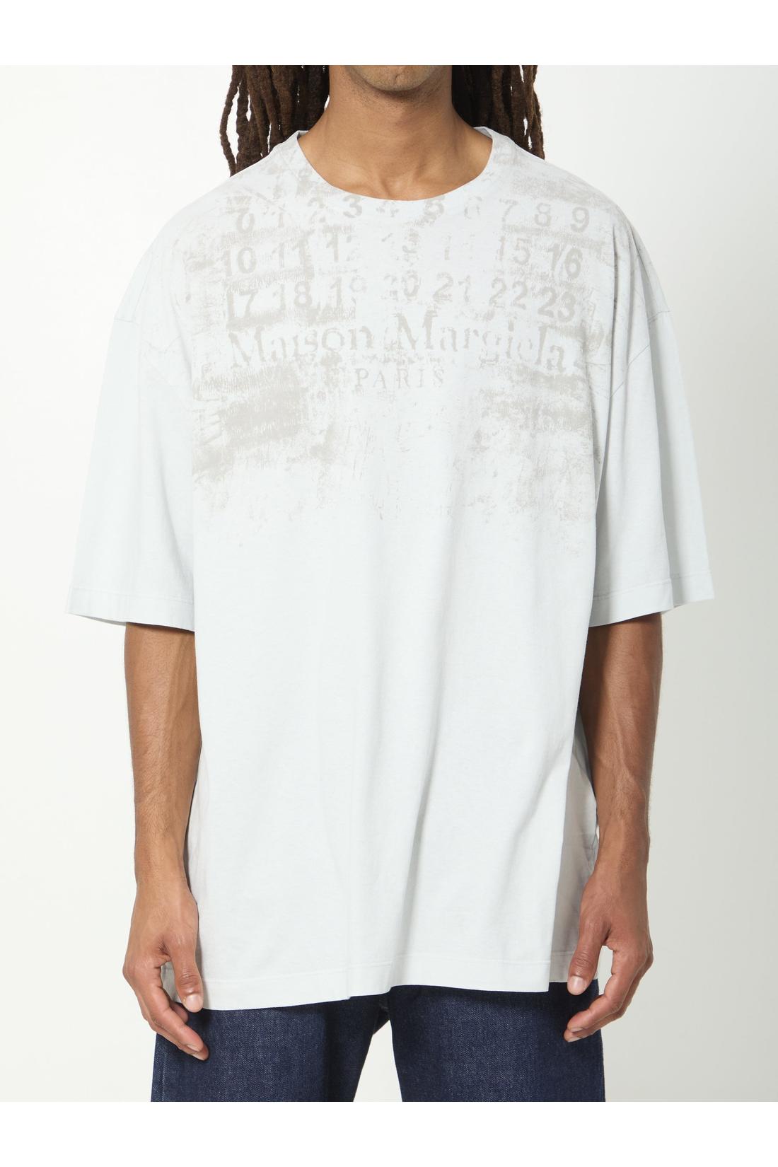 Maison Margiela-OUTLET-SALE-Cotton Numeric T-shirt-ARCHIVIST