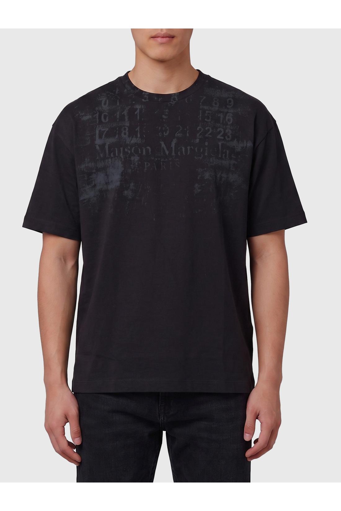 Maison Margiela-OUTLET-SALE-Cotton Numeric T-shirt-ARCHIVIST