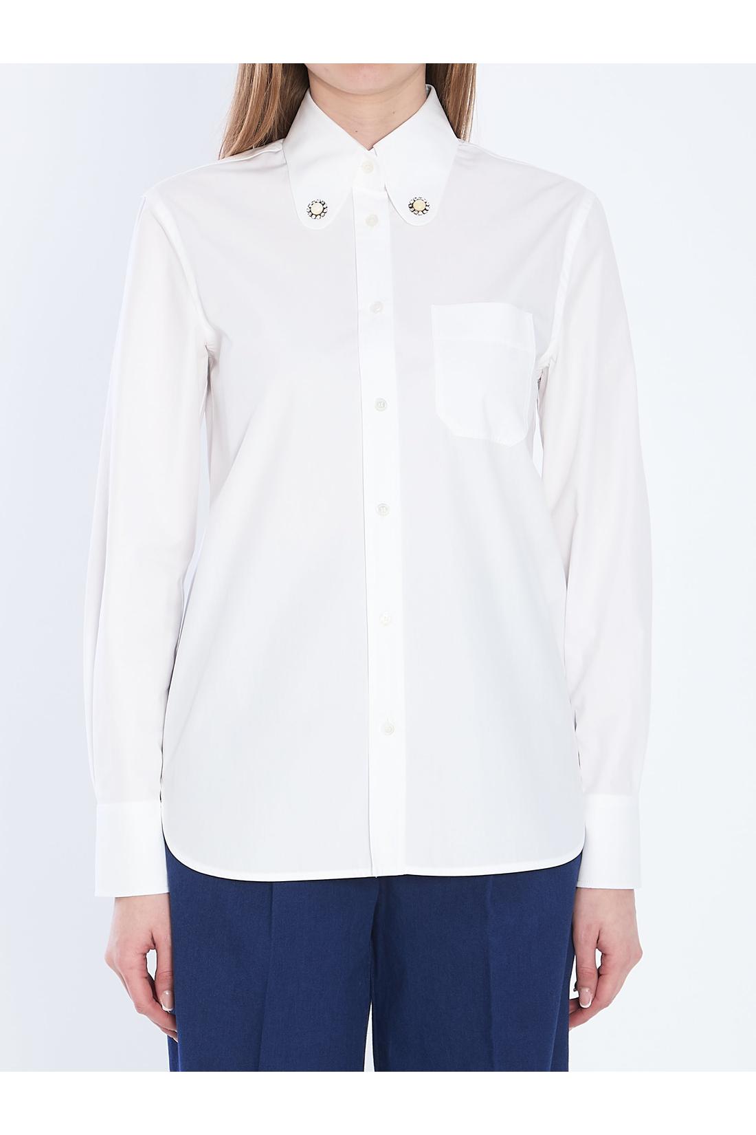 Valentino Garavani-OUTLET-SALE-Cotton Poplin shirt-ARCHIVIST
