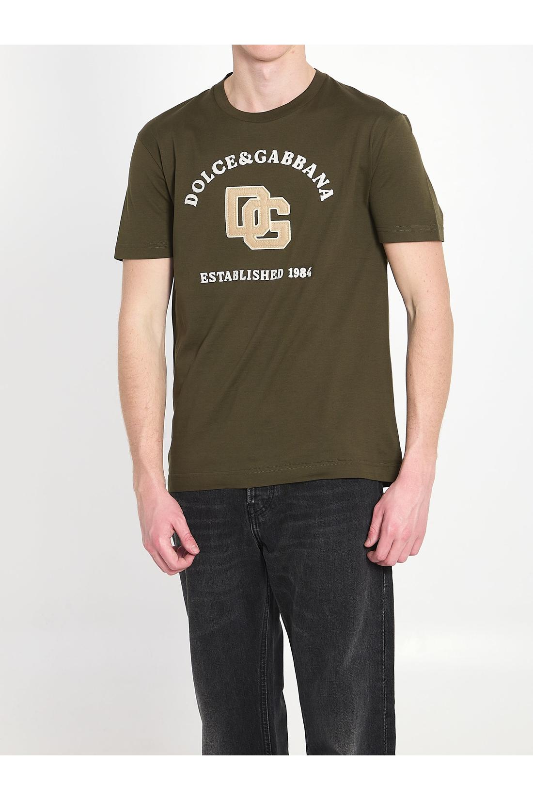 Dolce & Gabbana-OUTLET-SALE-Cotton T-shirt-ARCHIVIST