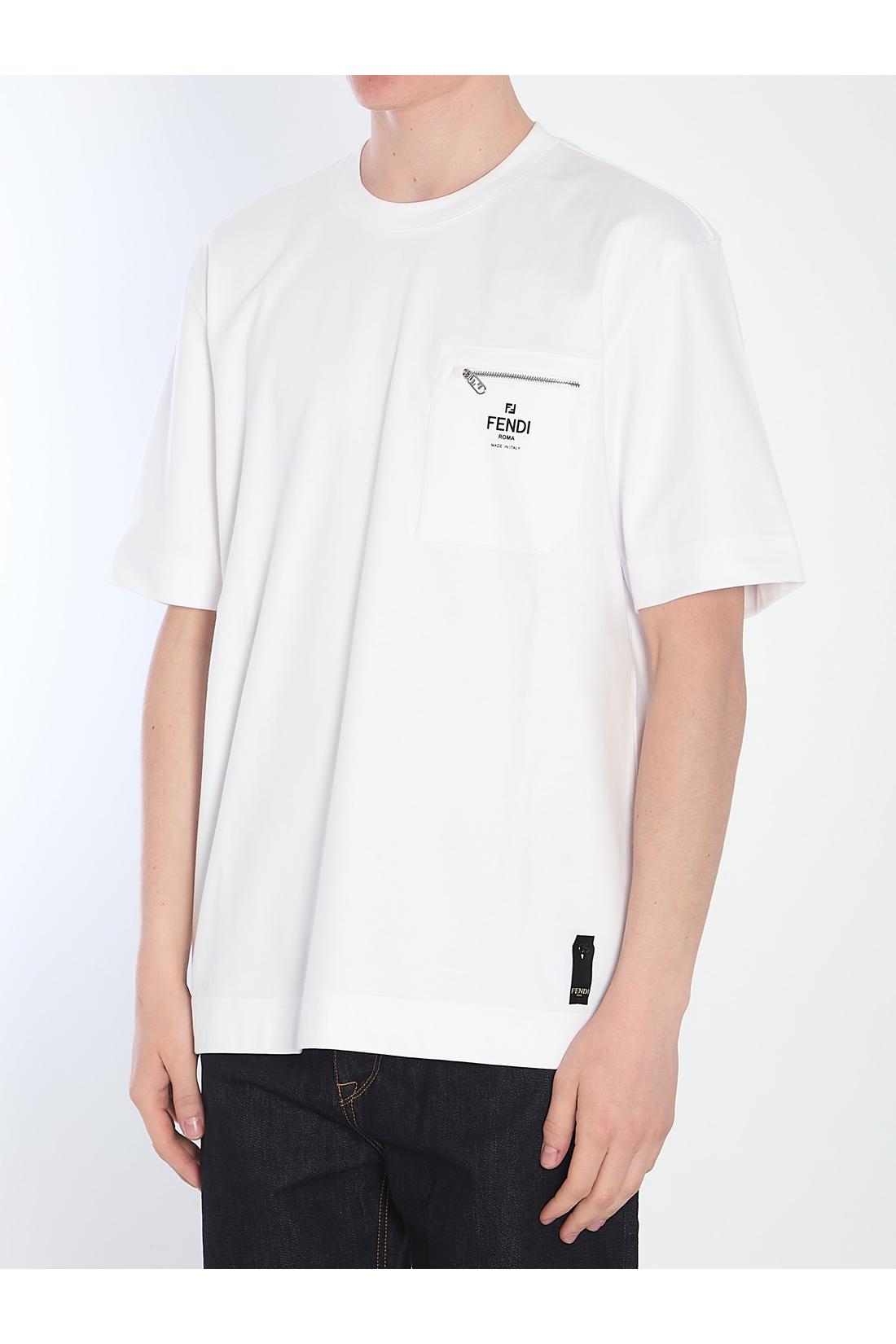Fendi-OUTLET-SALE-Cotton T-shirt-ARCHIVIST