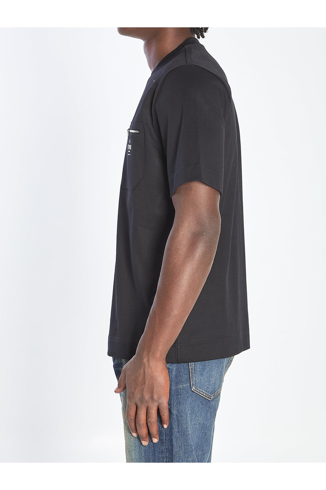 Fendi-OUTLET-SALE-Cotton T-shirt-ARCHIVIST