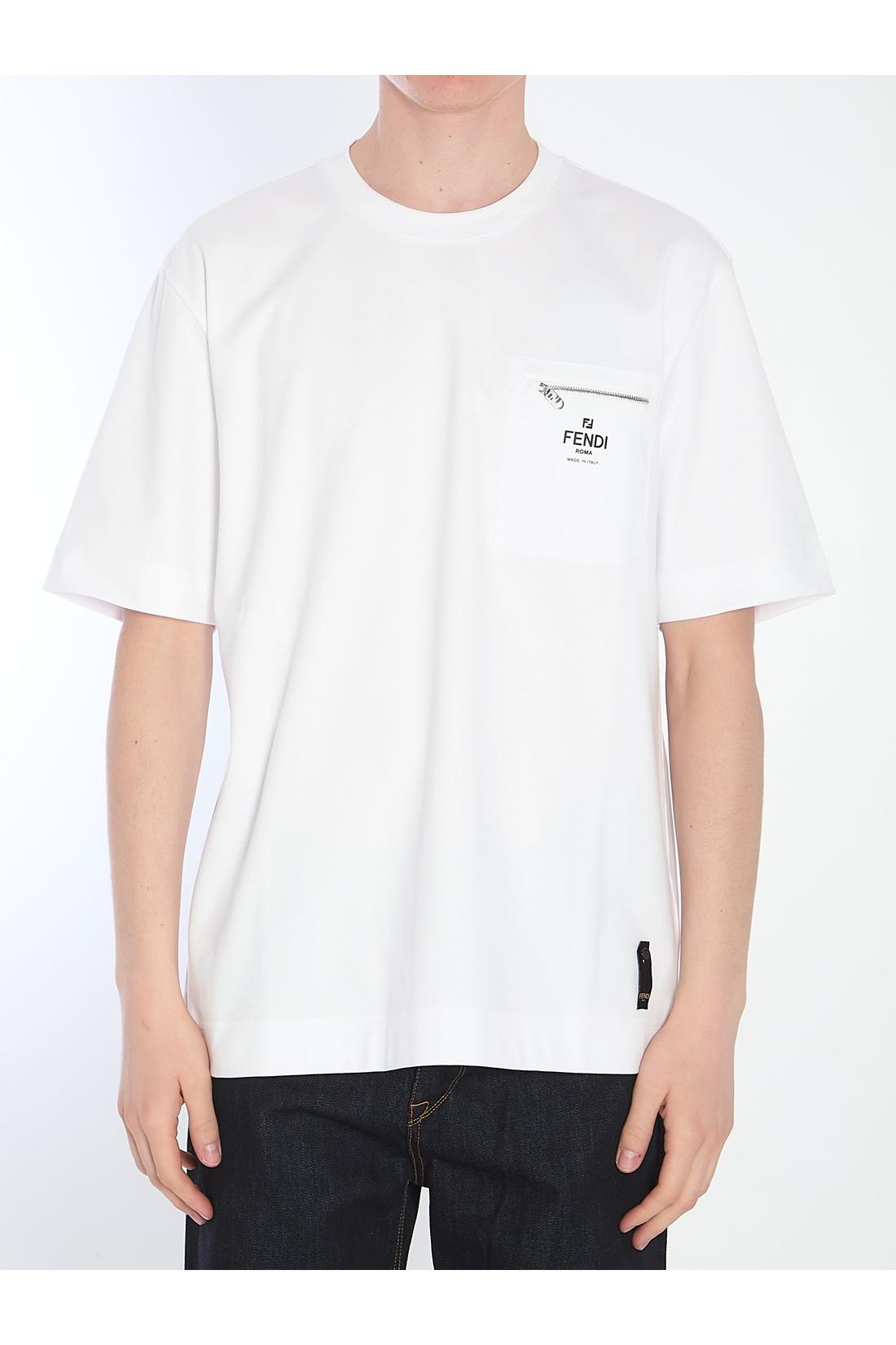 Fendi-OUTLET-SALE-Cotton T-shirt-ARCHIVIST