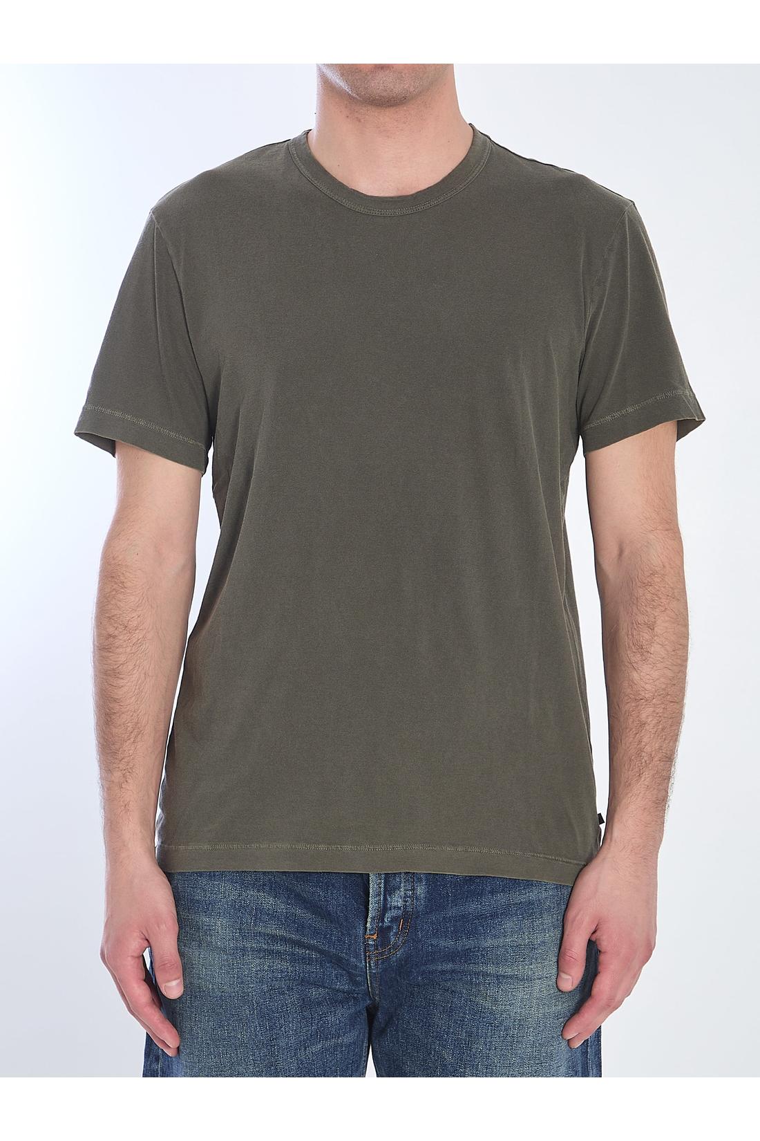 Cotton T-shirt-Shirts-James Perse-02-GRÜN-ARCHIVIST