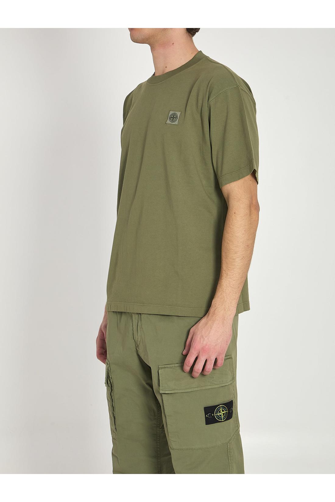 Stone Island-OUTLET-SALE-Cotton T-shirt-ARCHIVIST