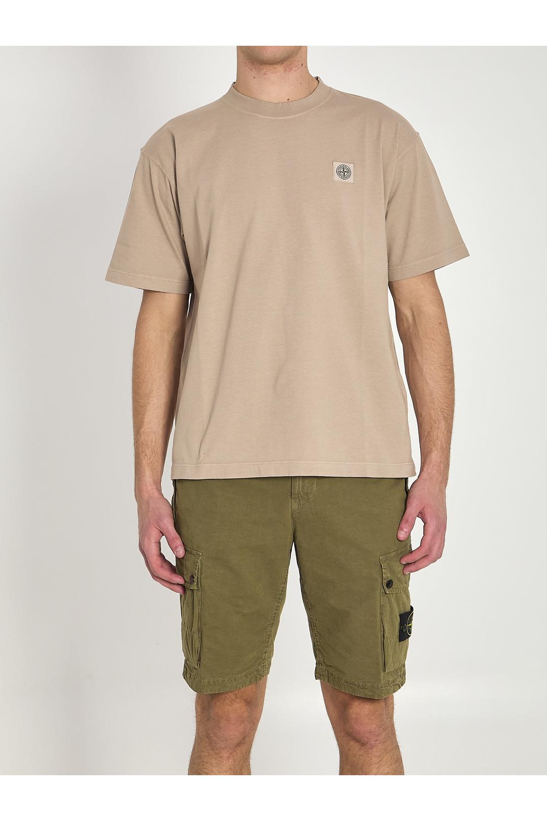 Stone Island-OUTLET-SALE-Cotton T-shirt-ARCHIVIST