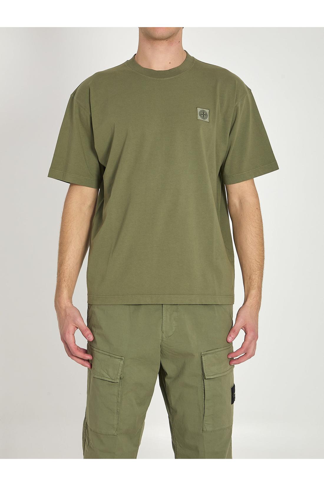 Stone Island-OUTLET-SALE-Cotton T-shirt-ARCHIVIST